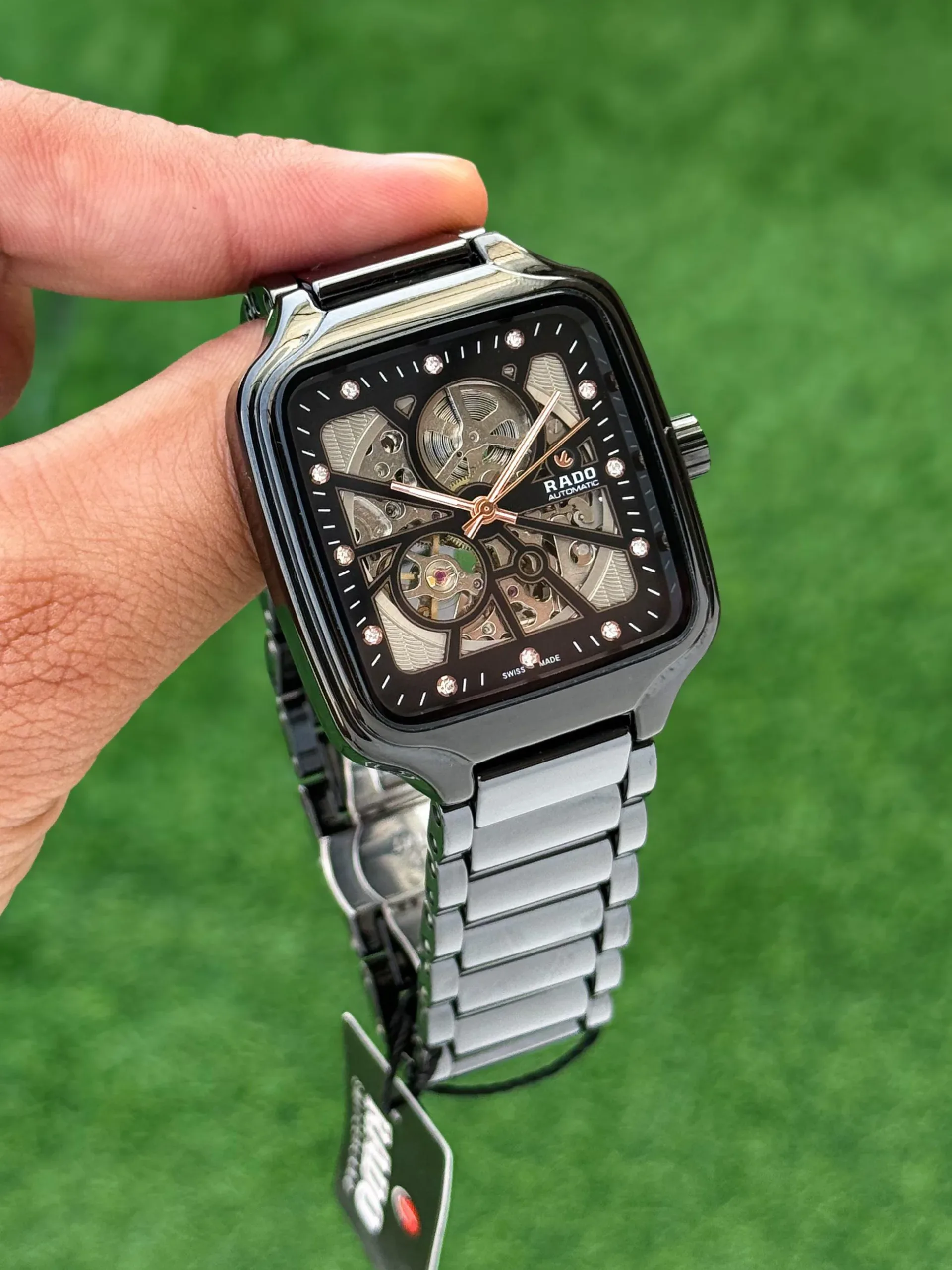 RADO AUTOMATIC OPEN HEART BLACK CERAMIC - Image 2