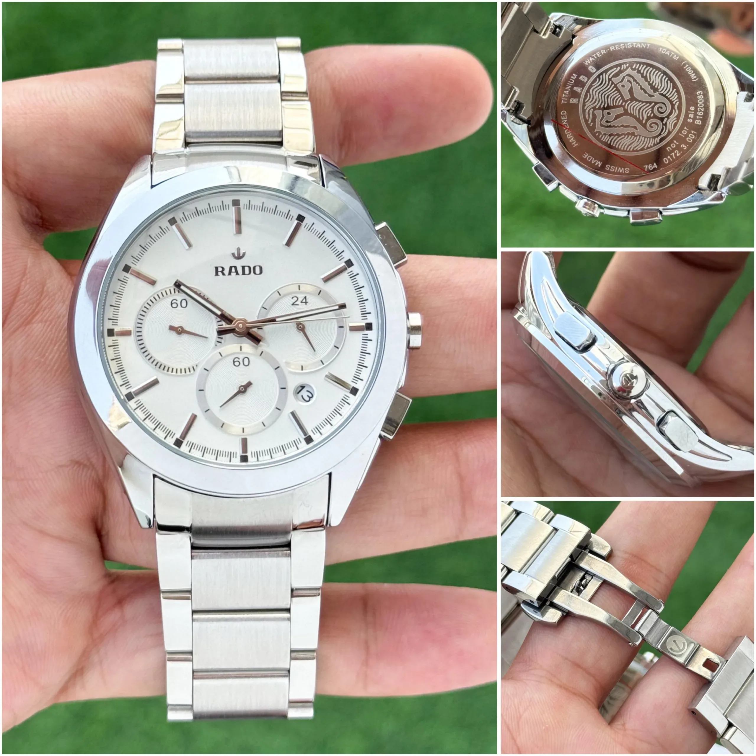 RADO BACK STEEL QUARTZ MOVEMENT 7AA PREMIUM - Image 4