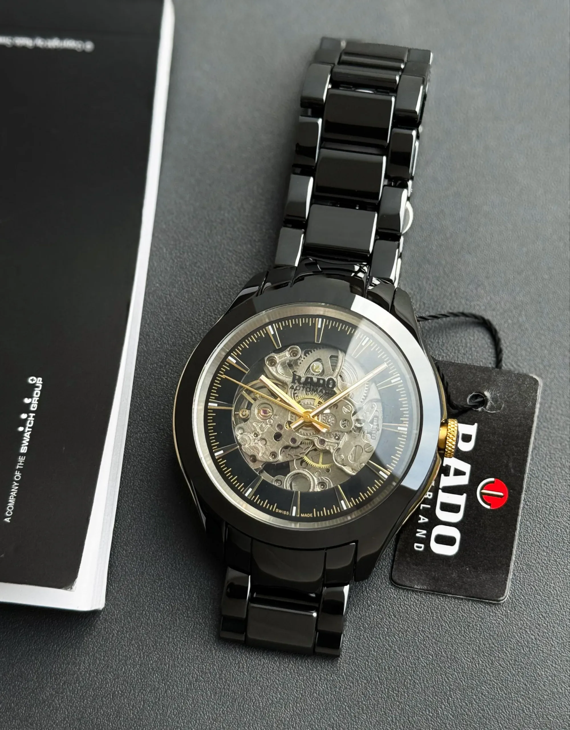 RADO OPEN HEART 7AAA PREMIUM AUTOMATIC BLACK - Image 4
