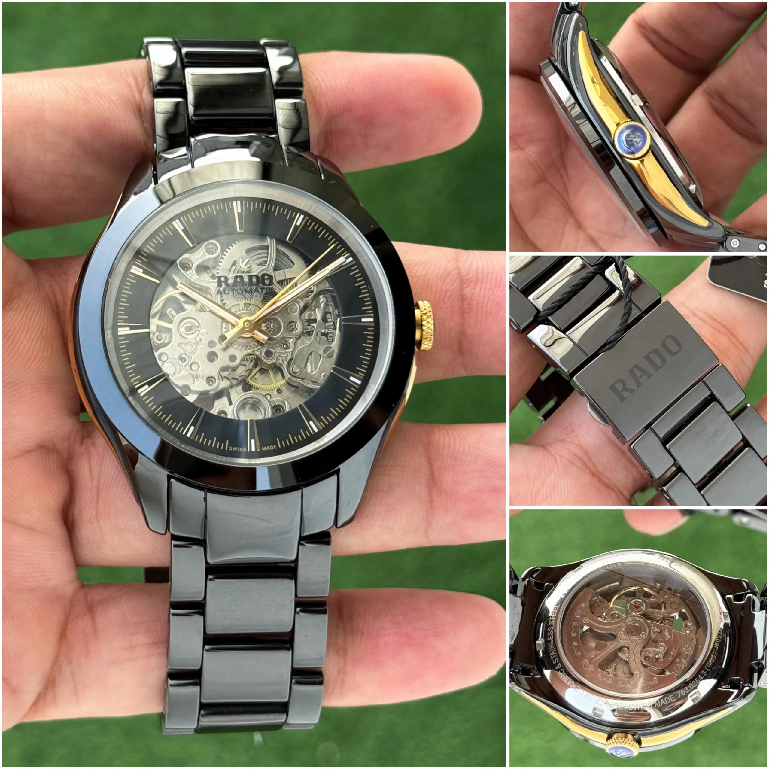 RADO OPEN HEART 7AAA PREMIUM AUTOMATIC BLACK - Image 5