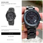 MICHAEL KORS BRECKEN MK8482 7AA PREMIUM BLACK - Image 2