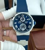 ULYSSE NARDIN MAXI MARINE CHRONOMETER TITANIUM BLUE