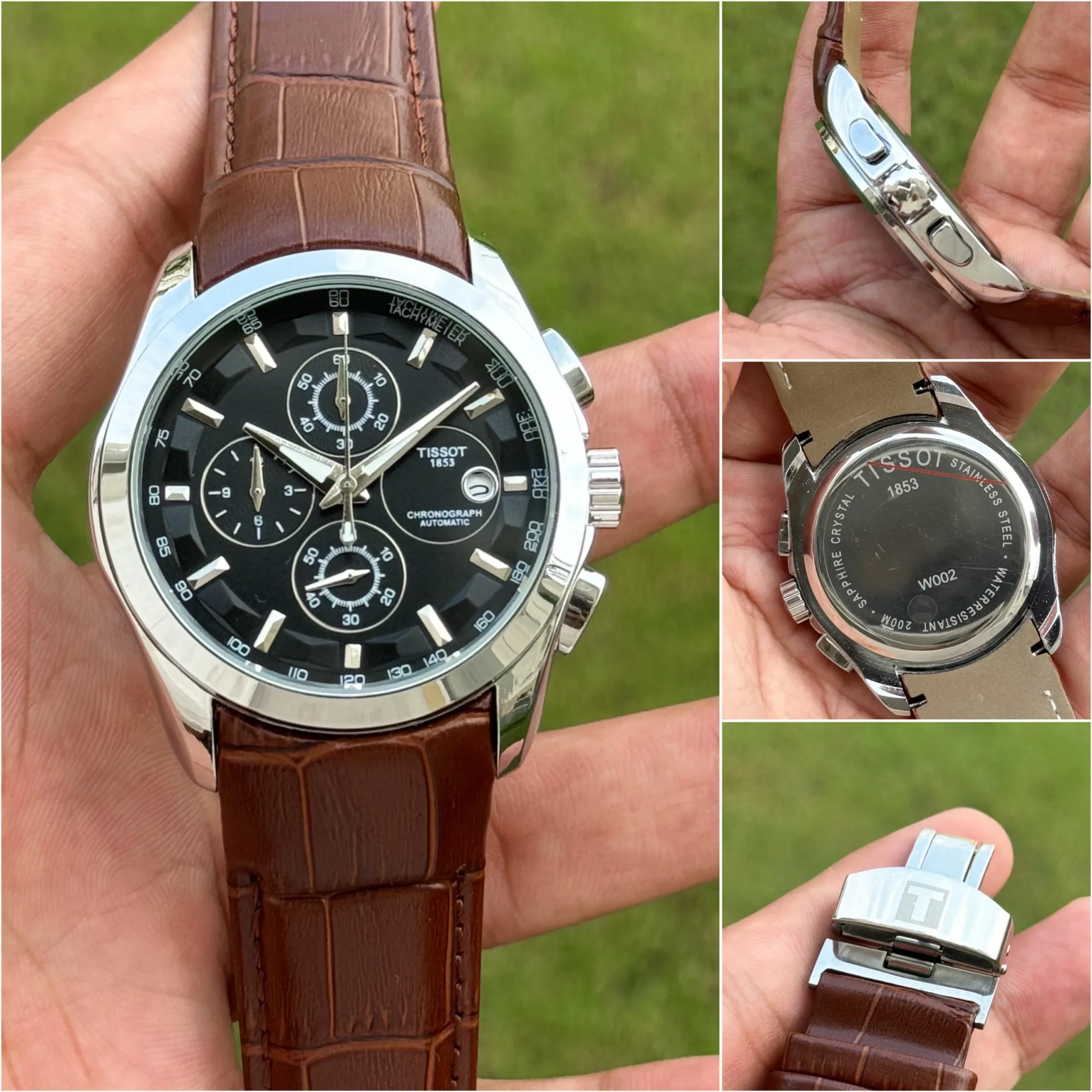 TISSOT COUTURIER 1853 BLACK DIAL - Image 4