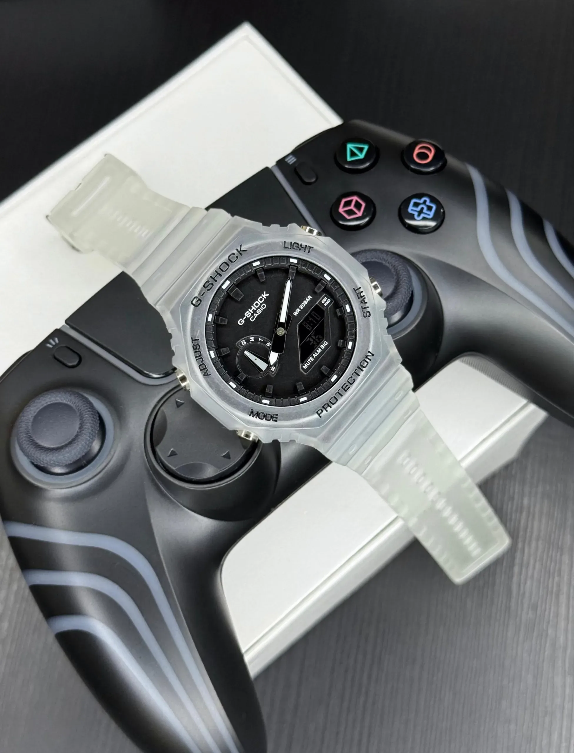 G-SHOCK GA-2100 AUTO CALENDAR BLACK DIAL - Image 1