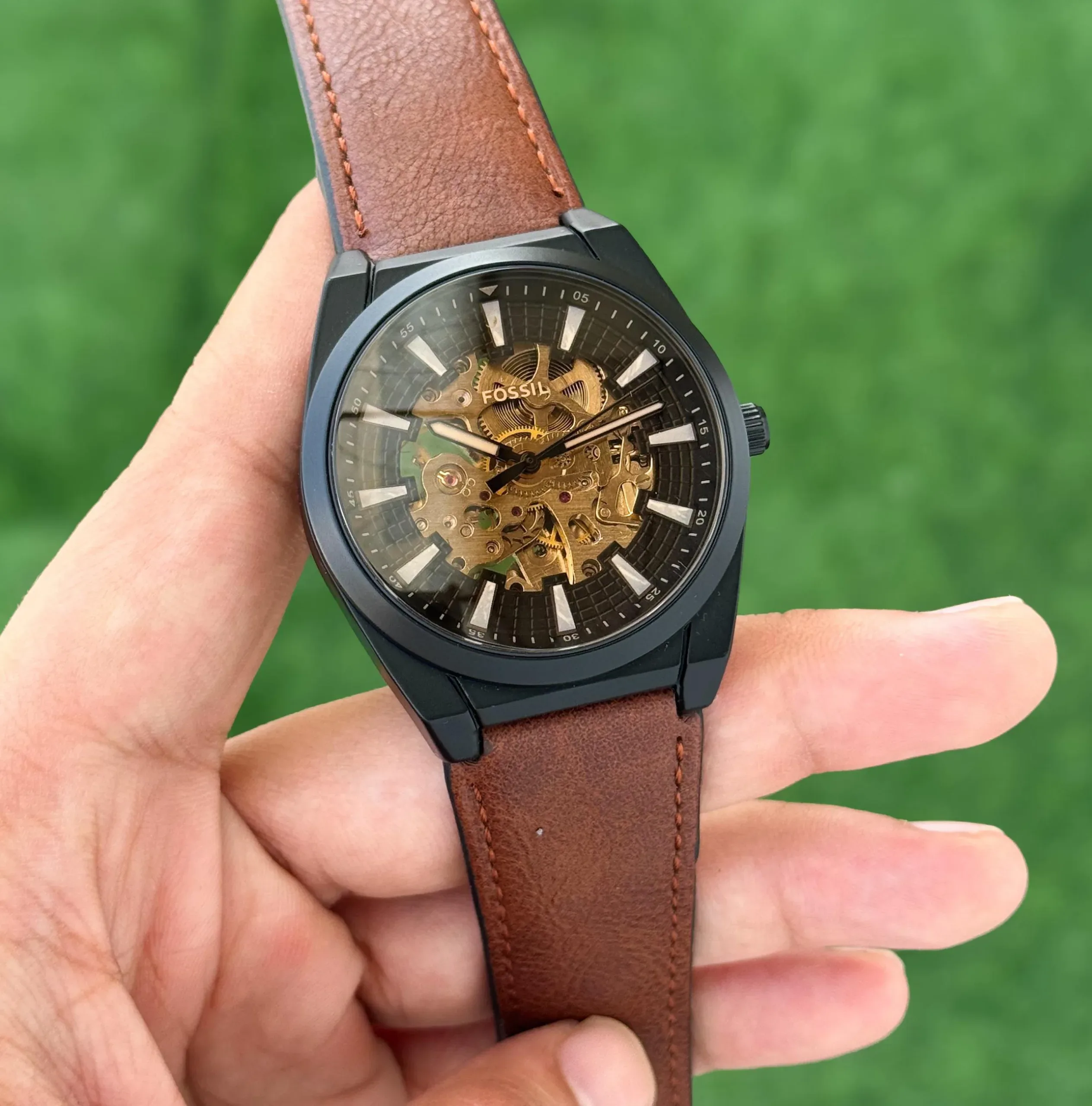 FOSSIL SKELETON DIAL 7AAA PREMIUM AUTOMATIC - Image 3