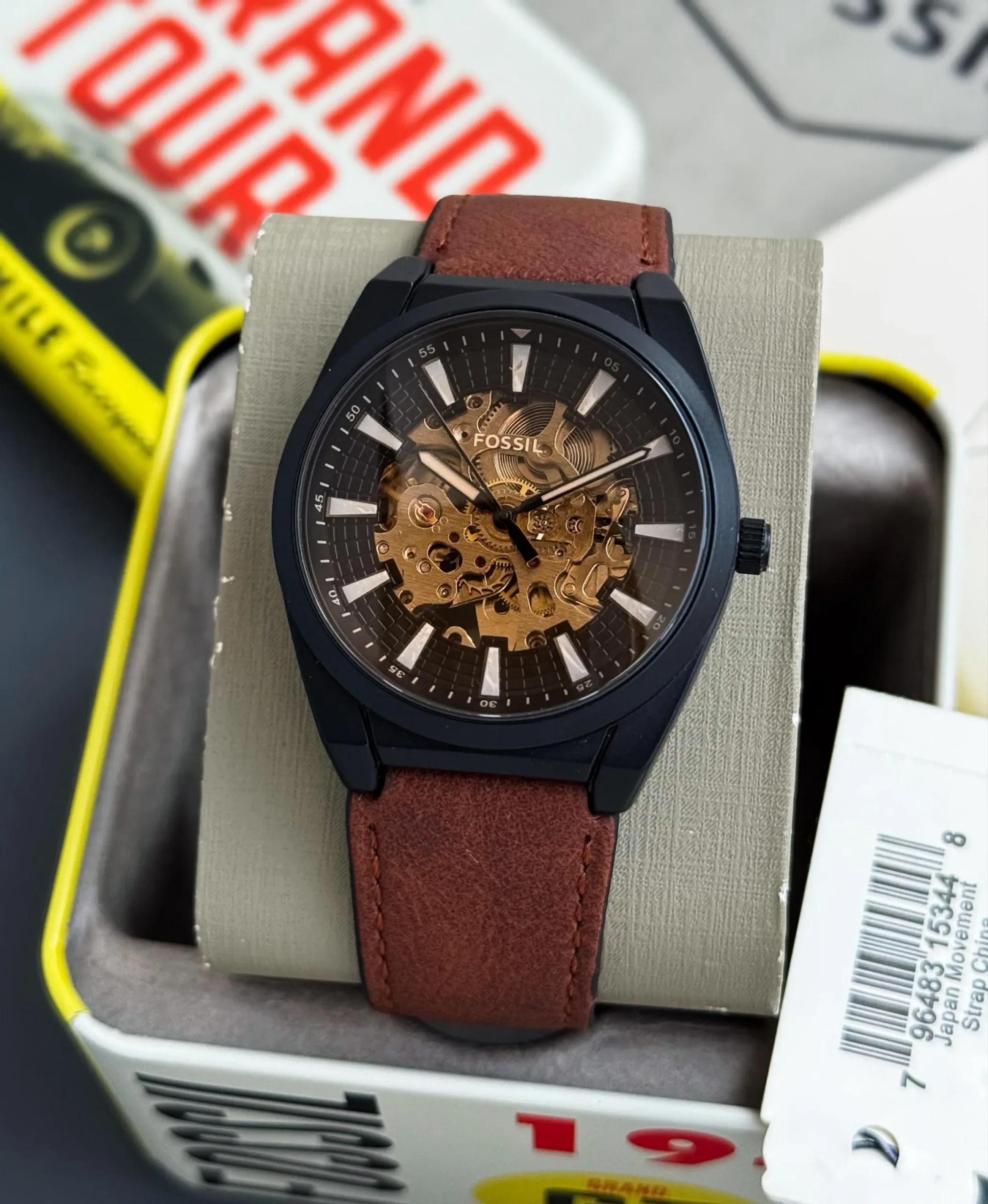 2025/10/1000050348-jpg.webp FOSSIL SKELETON DIAL 7AAA PREMIUM AUTOMATIC - Image 1