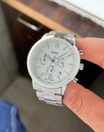 FOSSIL SLIM NEUTRA CHRONOGRAPH WHITE DIAL - Image 2