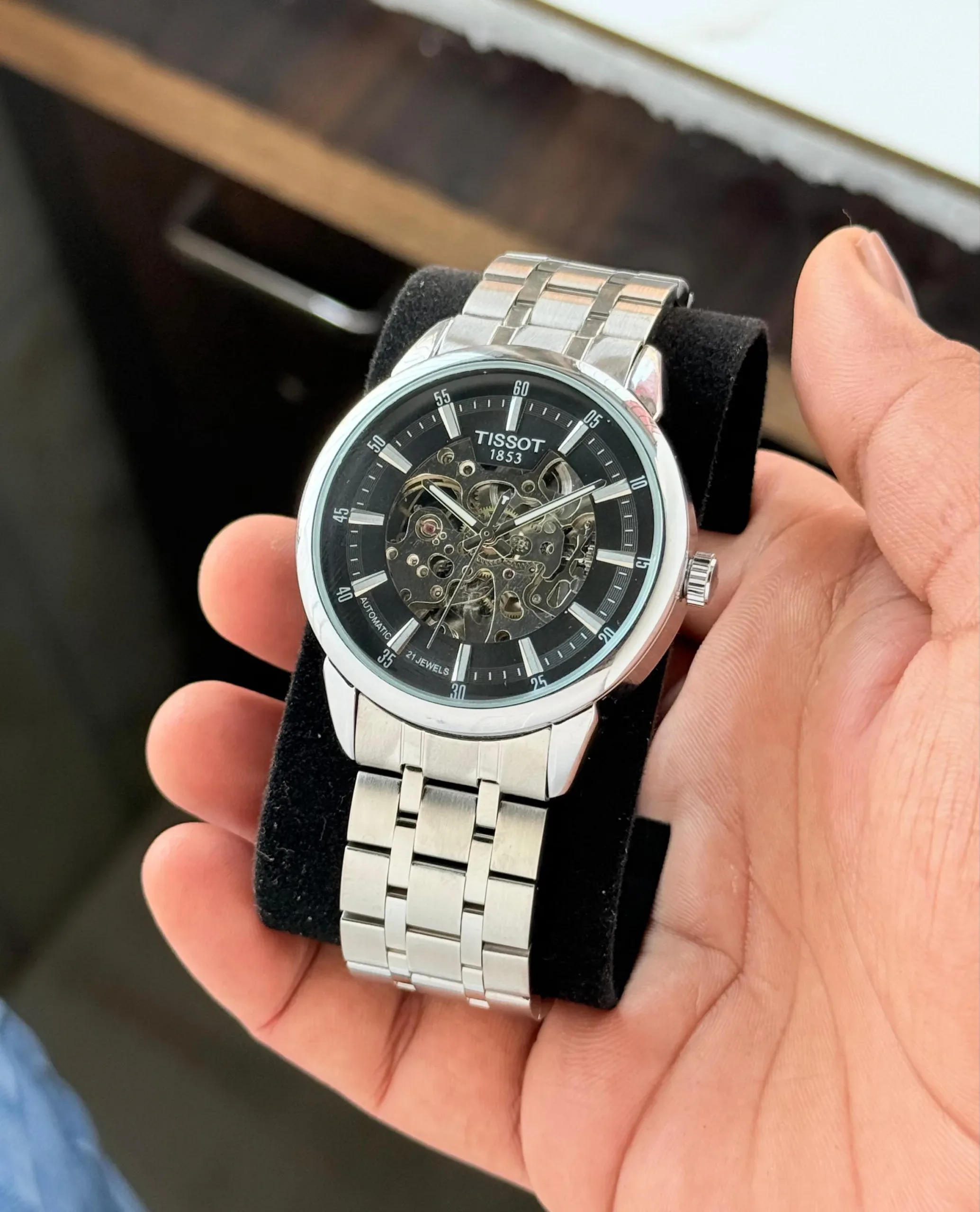 2025/10/1000050944-jpg.webp TISSOT CHEMIN SKELETON DIAL STAINLESS STEEL 7A ORIGINAL - Image 1