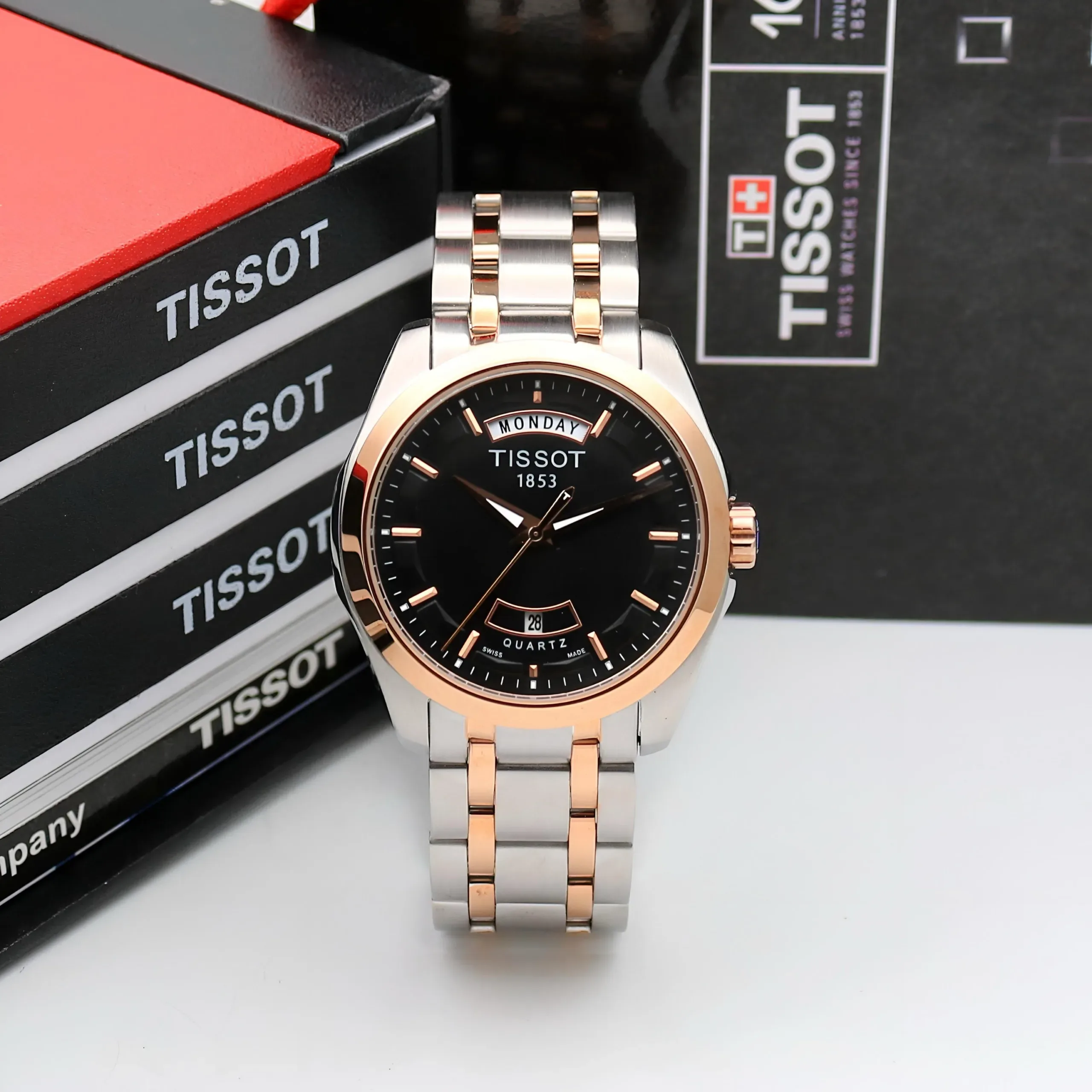 2025/10/1000051014-jpg.webp TISSOT COUTURIER DAY-DATE 7AA PREMIUM BLACK DIAL - Image 1