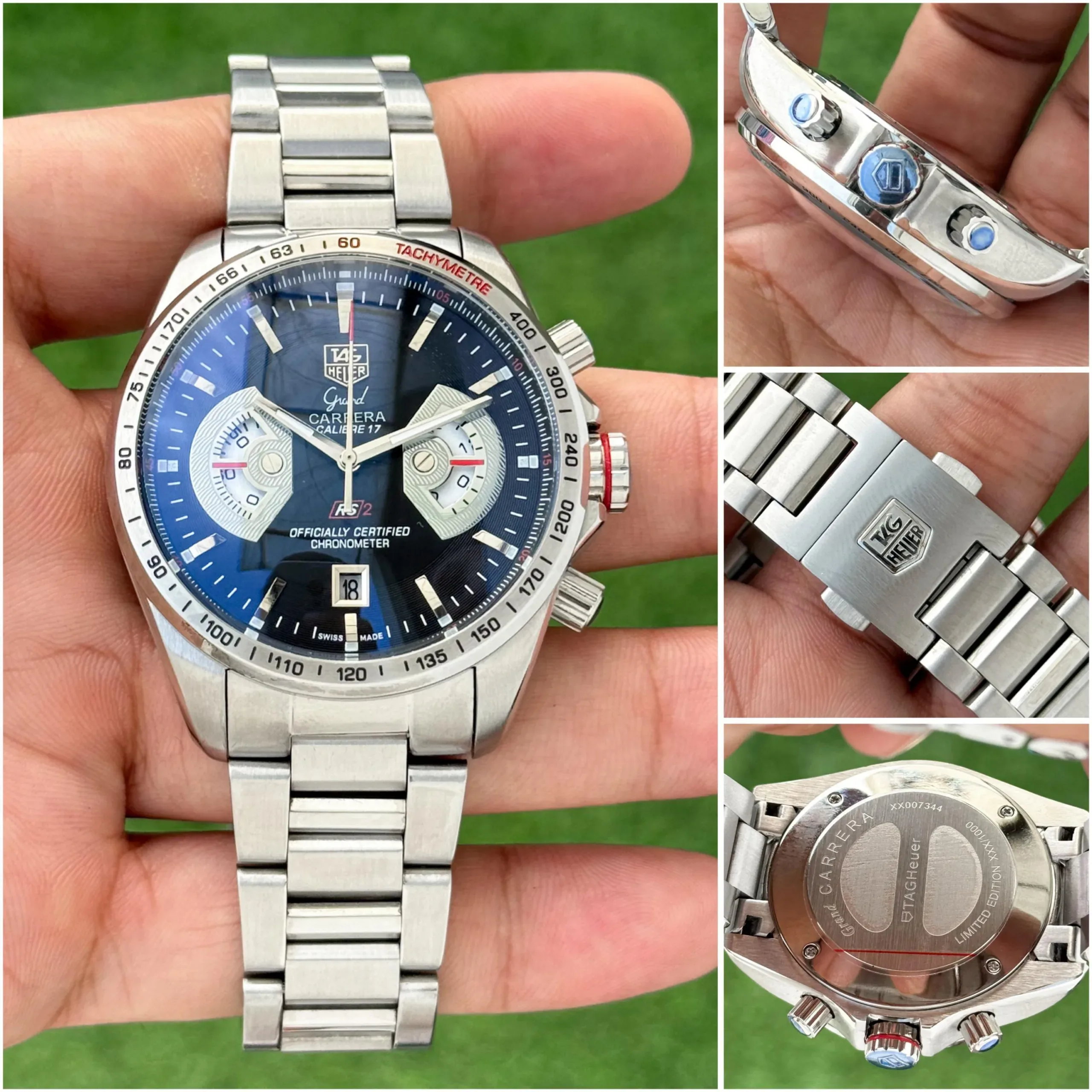 TAG HEUER CALIBRE 17 RS 2 7A ORIGINAL SILVER - Image 5