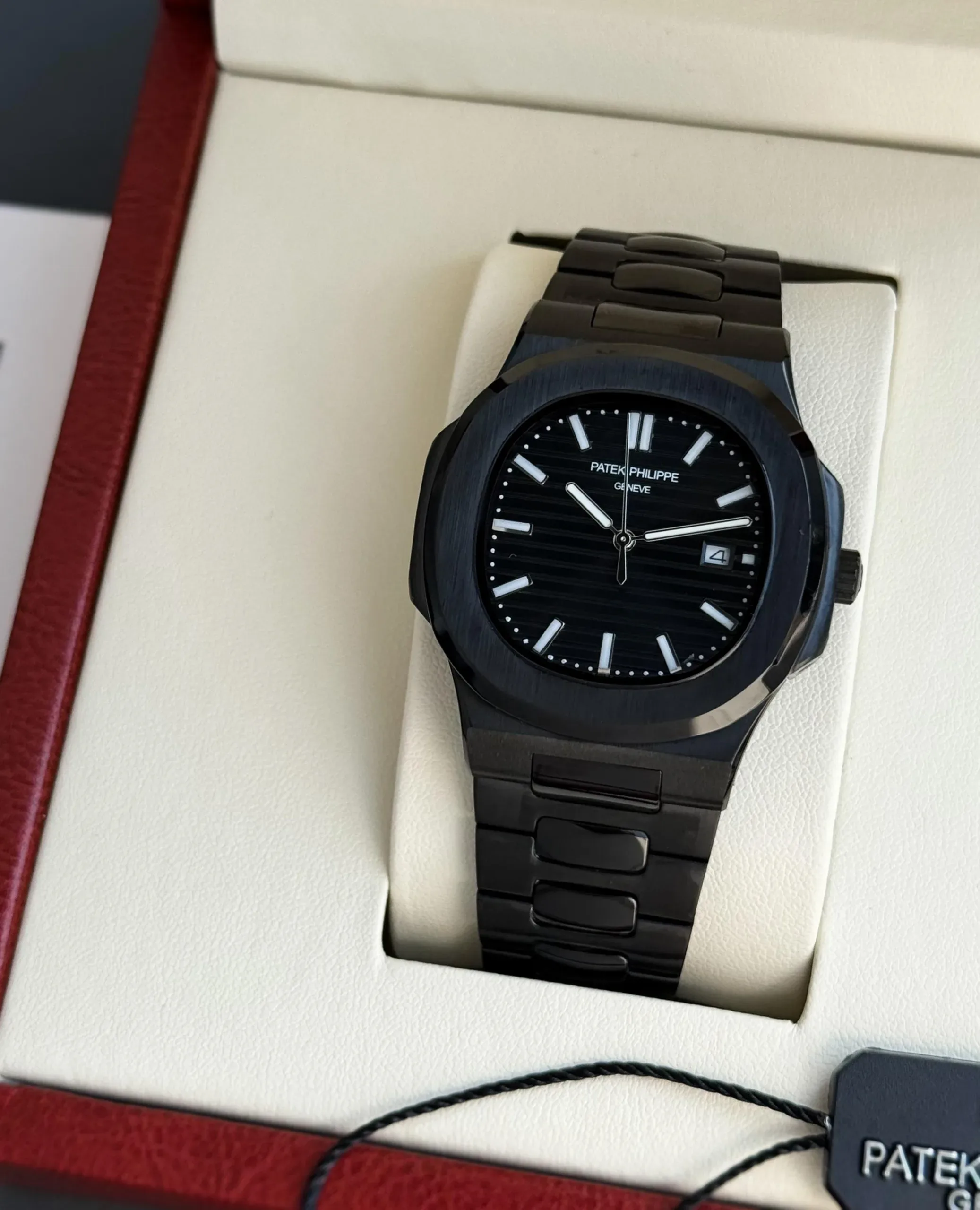 2025/10/1000052484-jpg.webp PATEK PHILIPPE BLACK STAINLESS STEEL 7AAA ORIGINAL - Image 1