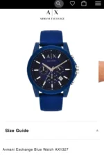 ARMANI EXCHANGE 7AAA ORIGINAL BLUE - Image 3