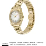 EMPORIO ARMANI AR11657 MOTHER OF PEARL DIAL