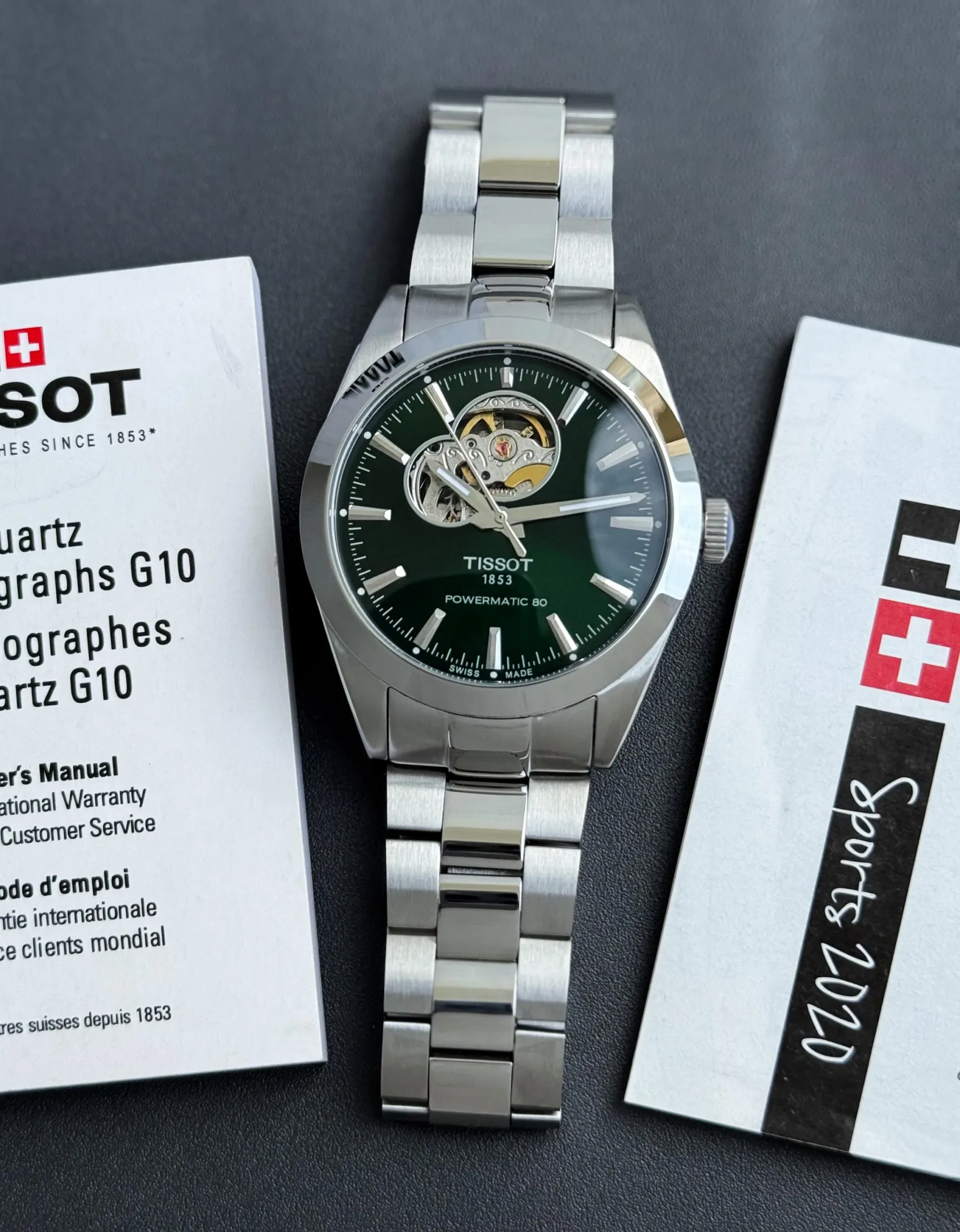 TISSOT T-CLASSIC POWERMATIC 80 STAINLESS STEEL AUTOMATIC - Image 4