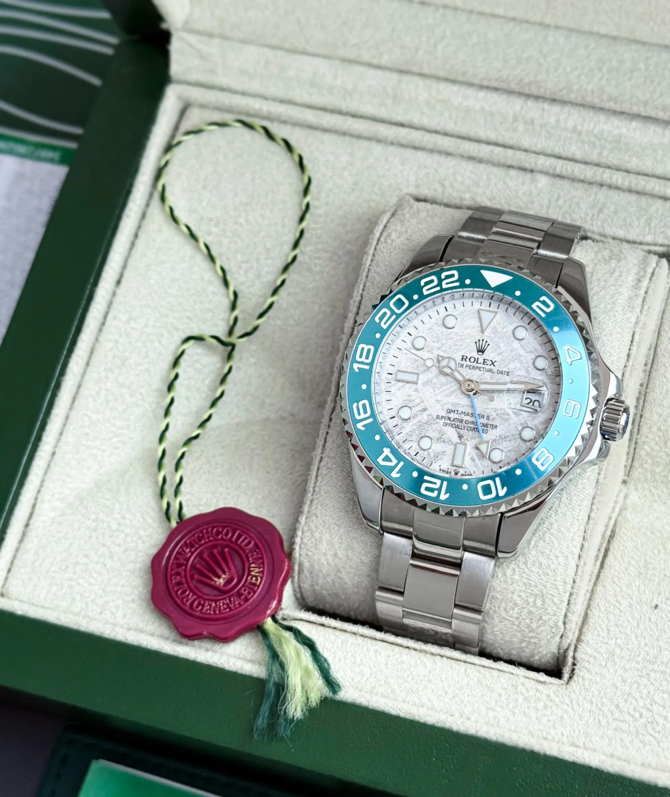 ROLEX GMT STAINLESS STEEL 7AAA PREMIUM ORIGINAL - Image 3