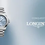 LONGINES CONQUEST 7AA PREMIUM AUTOMATIC ICE BLUE DIAL