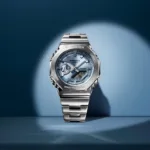 G SHOCK GM2110 UNISEX 7AA PREMIUM SILVER METAL - Image 4