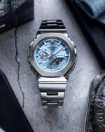 G SHOCK GM2110 UNISEX 7AA PREMIUM SILVER METAL