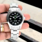 ROLEX AIRKING STEEL RUST FREE 7AA PREMIUM BLACK DIAL