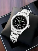 ROLEX AIRKING STEEL RUST FREE 7AA PREMIUM BLACK DIAL - Image 2