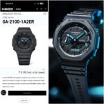 G SHOCK CASIO OAK 7AA PREMIUM AUTOMATIC BLACK - Image 5