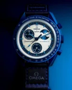 OMEGA X SWATCH BIO CERAMIC MOONSWATCH SUPER BLUE - Image 7