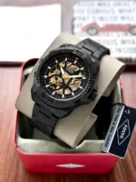 FOSSIL BRONSON AUTOMATIC ME3217 7AA PREMIUM BLACK - Image 4