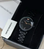 EMPORIO ARMANI STAINLESS STEEL 7AAA ORIGINAL BLACK - Image 2