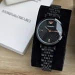 EMPORIO ARMANI STAINLESS STEEL 7AAA ORIGINAL BLACK