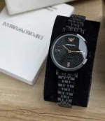 EMPORIO ARMANI STAINLESS STEEL 7AAA ORIGINAL BLACK
