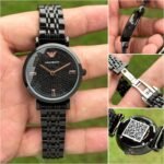 EMPORIO ARMANI STAINLESS STEEL 7AAA ORIGINAL BLACK - Image 4