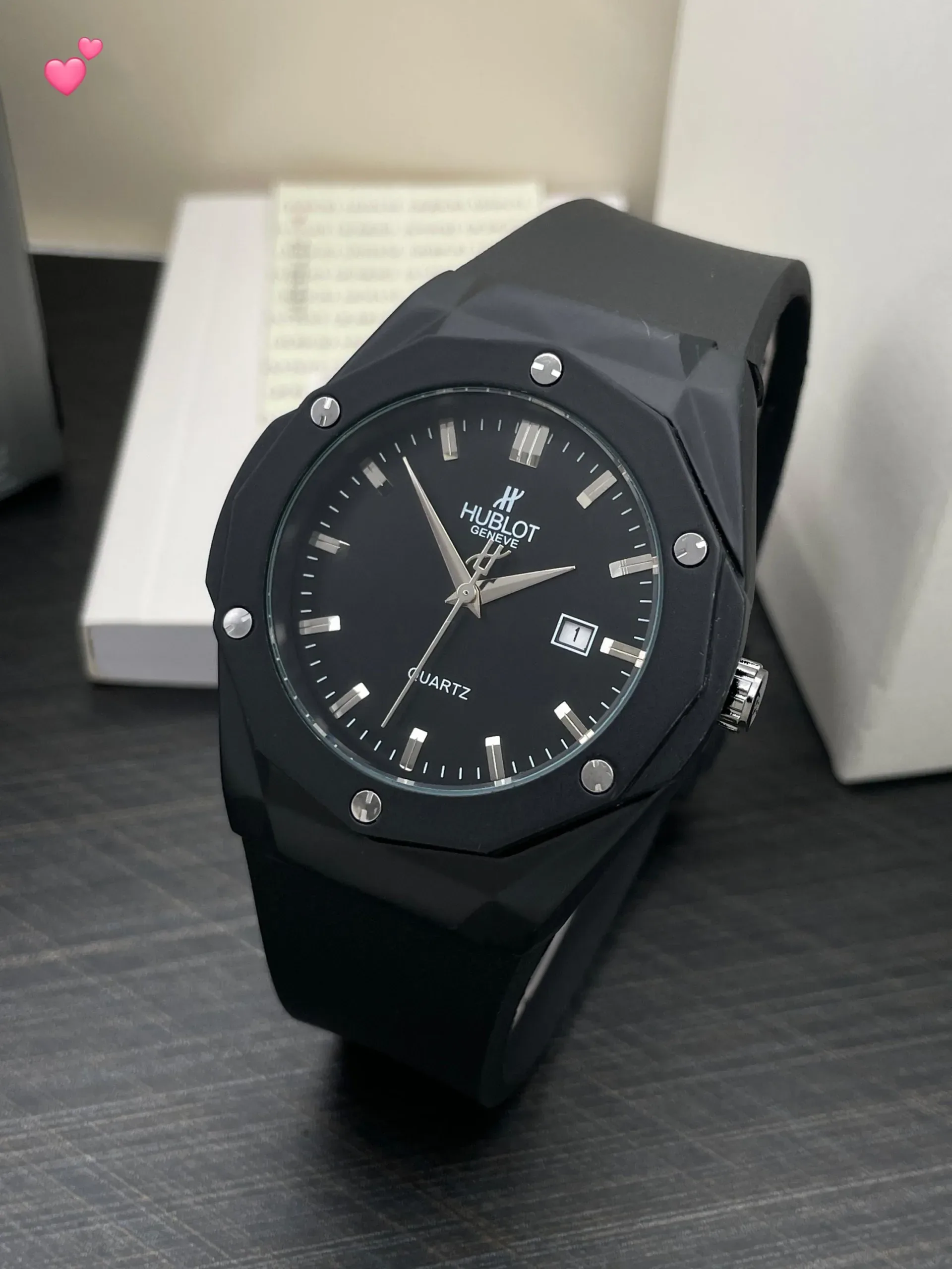 HUBLOT DATE WORKING PREMIUM BLACK - Image 3