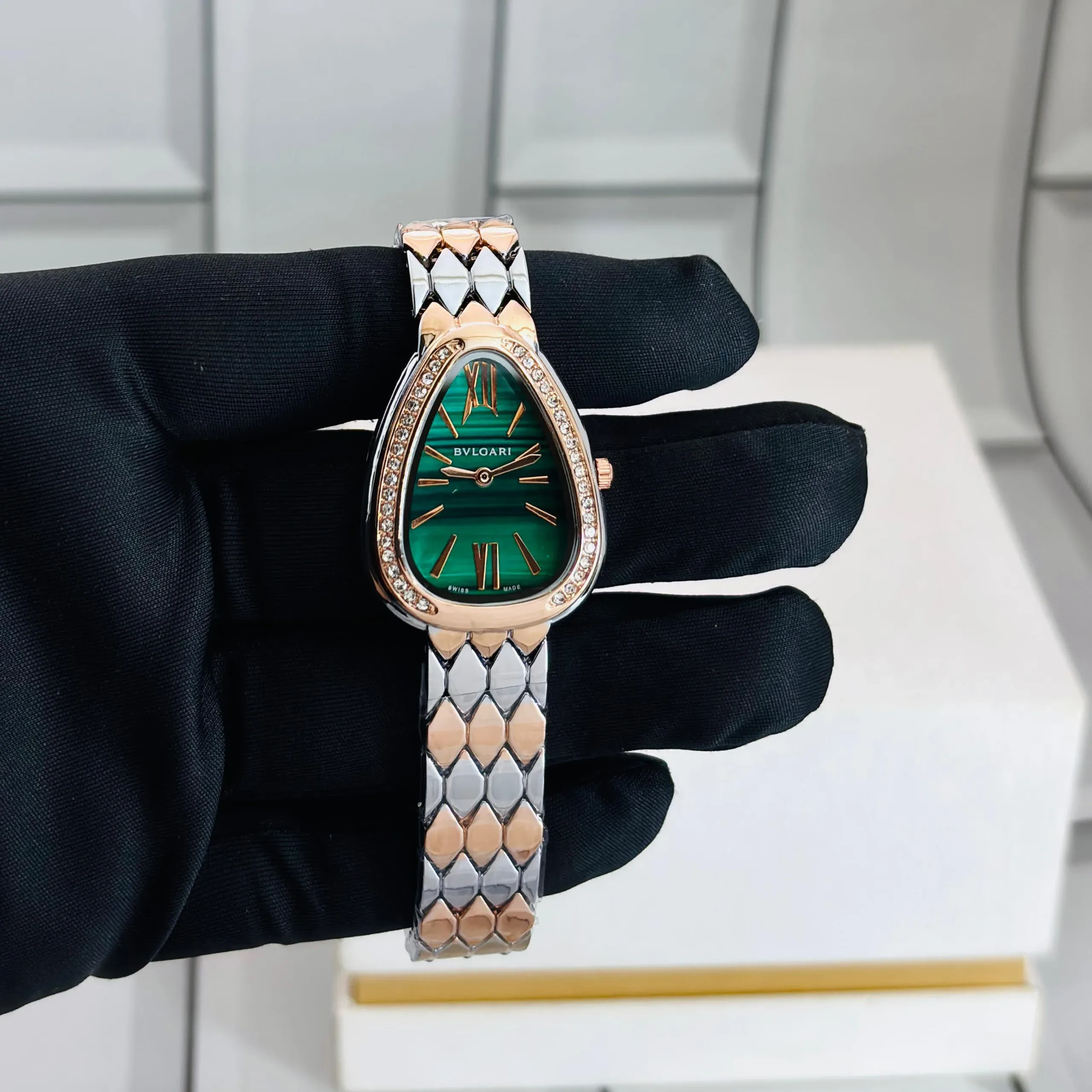 BVLGARI SERPENTI MOTHER OFF PEARLS DIAL 7AA PREMIUM - Image 5