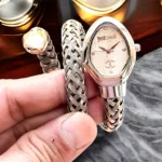 JUST CAVIILL JC SIGNATURE WRAP EMERALD ROSEGOLD DIAL - Image 3