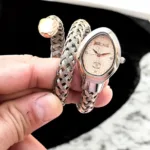 JUST CAVIILL JC SIGNATURE WRAP EMERALD ROSEGOLD DIAL - Image 2