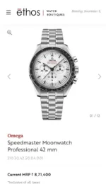OMEGA RICH SPEEDMASTER PROFESSIONAL 7AA PREMIUM - Image 2