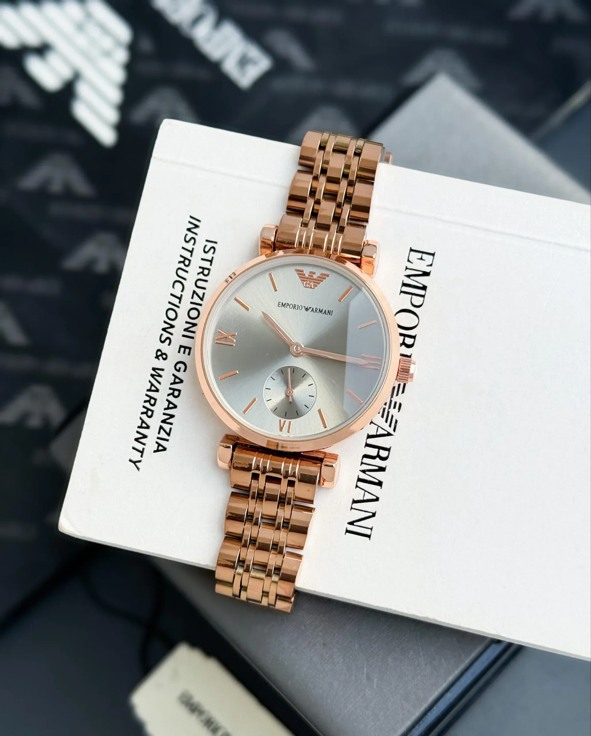 2025/11/1000053209-jpg.webp EMPORIO ARMANI STAINLESS STEEL SLIM DIAL 7AAA ORIGINAL - Image 1