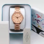 FOSSIL TAILOR'S STAINLESS STEEL ROSEGOLD 7AA PREMIUM
