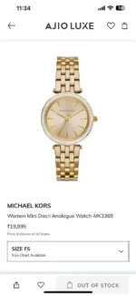 MICHAEL KORS DARCI MINI MK3365B 7AA PREMIUM - Image 2