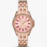 MICHAEL KORS MINI PILOT PAVE MK7367 ROSEGOLD