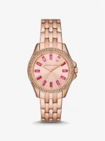 MICHAEL KORS MINI PILOT PAVE MK7367 ROSEGOLD
