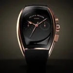 FRANK MULLER CURVEX X PIANO CHRONOGRAPH BLACK DIAL