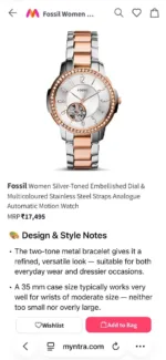 FOSSIL ARCHITECT AUTOMATIC ME3098 7AA PREMIUM - Image 2