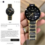 RADO MASTER CENTRIX CHRONOGRAPH 7AA PREMIUM BLACK DIAL - Image 3