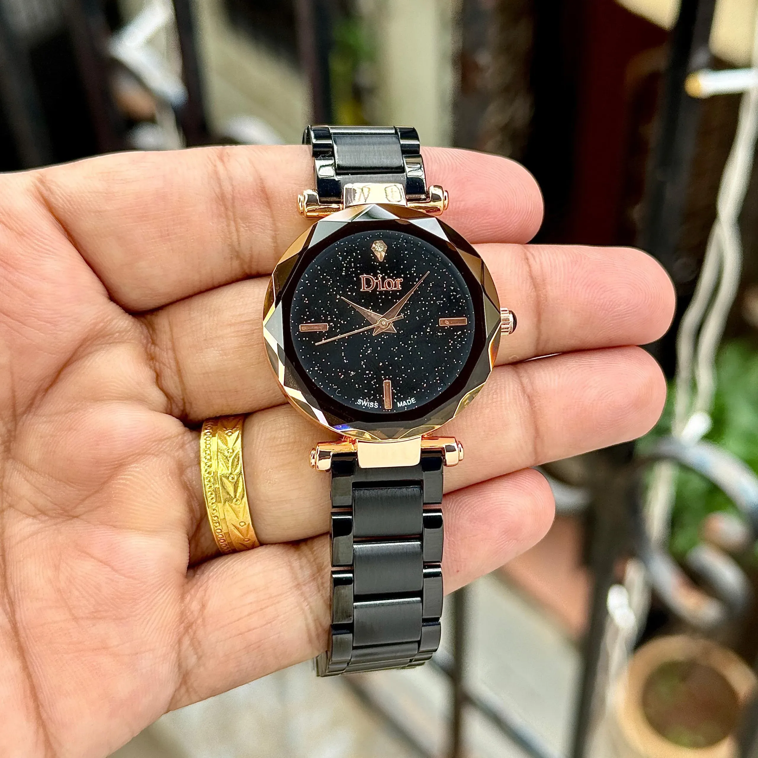 DIOR STARLIGHT BLACK GALAXY DIAL WITH ROSE GOLD - Image 2