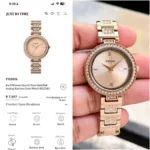 FOSSIL KARLI BQ3181 7AA PREMIUM ROSE GOLD DIAL - Image 3