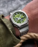 G SHOCK GA-2100 CLASSIC GREEN 7AAA PREMIUM - Image 3