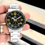 CASIO EDIFICE EX346 7AA ULTRA PREMIUM BLACK DIAL - Image 4