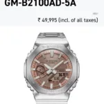 G SHOCK GA-2100 CLASSIC STAINLESS STEEL 7AAA PREMIUM