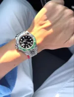 ROLEX GMT MASTER 2 7AA PREMIUM AUTOMATIC BLACK DIAL - Image 2